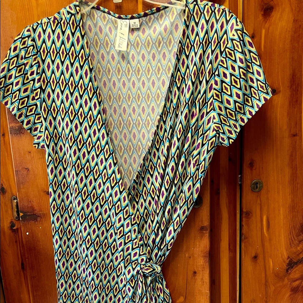 Sassy Wrap Around Dress.This is a favorite dress for summer. Dress up/down